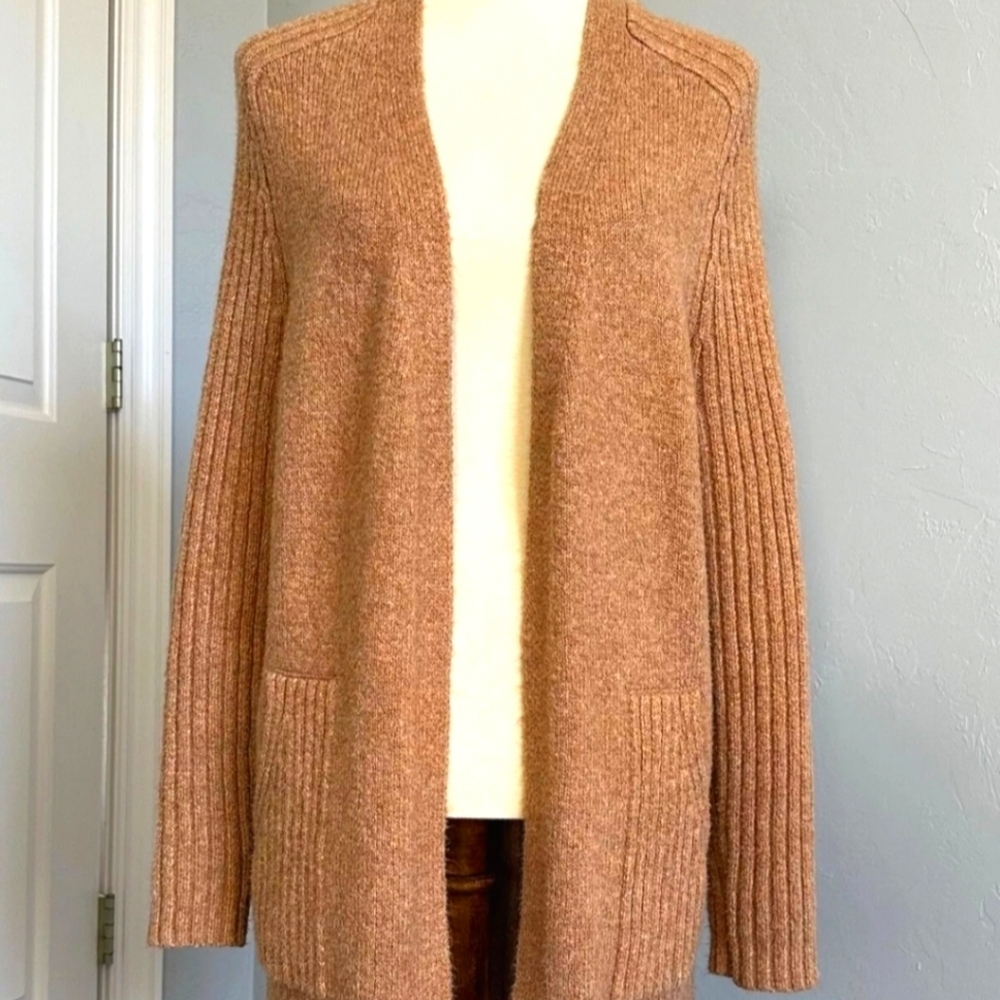 Christian Siriano Tan Women's Cardigan Size M